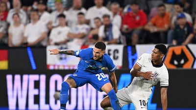 Like Mlakar on other flank, disciplined night’s work down right in what was impressive, well-drilled Slovenia performance that secured spot in last 16. AFP