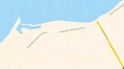 The new Maps app shows a largely unmarked Ras Al Khaimah’s Marjan.