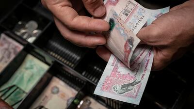 UAE authorities said in 2021 more than Dh2 billion was confiscated as a result of financial crime investigations. Antonie Robertson / The National