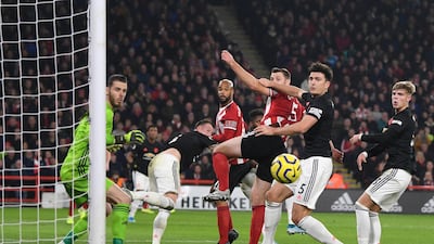Sheffied United on the attack against Sheffield United. Getty