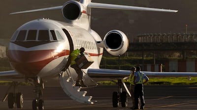 The first batch of Covid-19 vaccines arrive in Tenerife, Spain. EPA