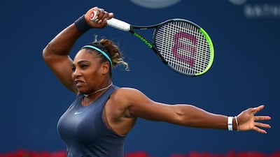 Serena Williams did not face a single break point during her victory over Naomi Osaka at the Rogers Cup. AFP