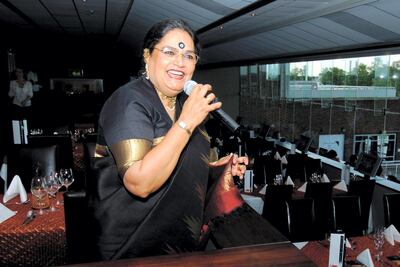 Usha Uthup was known for her renditions at India's dance socials. Getty