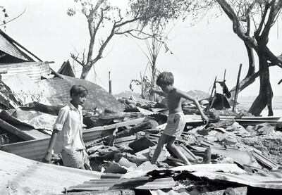 Bengalis at Kushtia, East Pakistan, on April 8, 1971. Months later, East Pakistan became an independent country by the name of Bangladesh. AP Photo