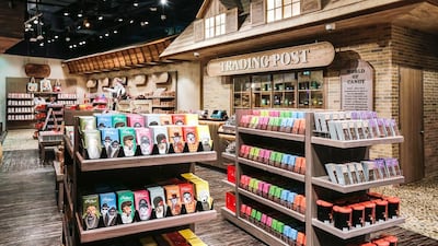 Above, the Trading Post chocolate shop. Victor Besa for The National