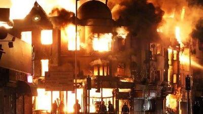 A wave of violence and looting raged across London and spread to three other major British cities in August.