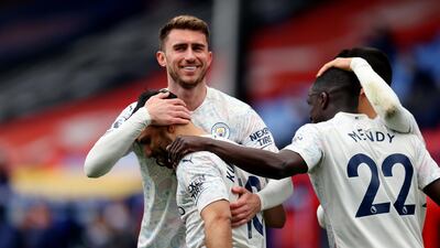 Centre-back: Aymeric Laporte (Manchester City) – Has been in terrific form of late and defended admirably and passed the ball well in the win at Selhurst Park to take City to the brink of the title. Reuters