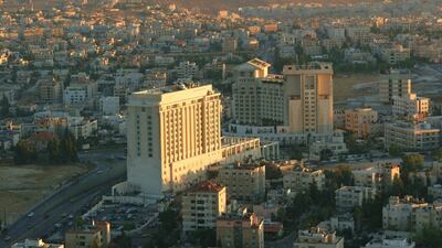 The Amman skyline. The UK-Jordan trade agreement has come into effect on May 1 and is set to boost trade and investment between the two countries. Courtesy: Four Seasons Hotel Amman