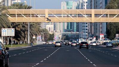 The UAE is set for sunshine and some cloud on Tuesday. Victor Besa / The National