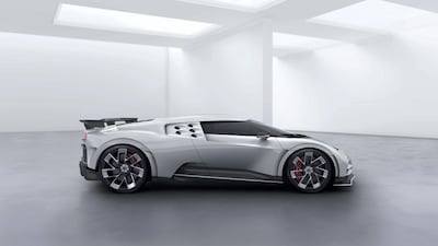 It has 1,600 horsepower. Courtesy Bugatti