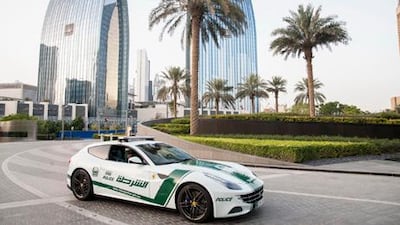 Dubai Police added a Ferrari FF to its fleet in 2013. Dubai Police