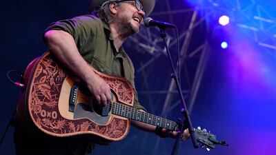 Jeff Tweedy, of US music band Wilco, said new album 'Cruel Country' has the band taking stock on the state of US society. EPA