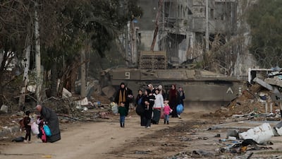 Civilians living under military occupation are entitled to protection under the Geneva Conventions but Israel is accused of breaching their terms with its campaign in Gaza. EPA