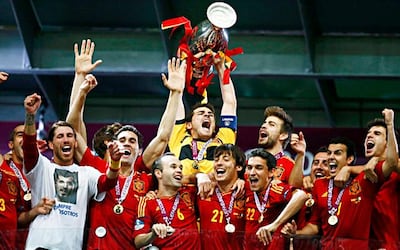 Iker Casillas won the 2010 World Cup and the 2008 and 2012 European Championships with Spain. Reuters