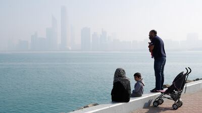 The UAE will have a foggy start to the day. Victor Besa / The National