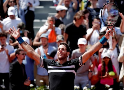 Juan Martin Del Potro has the game to go all the way at Wimbledon. Yoan Valat / EPA