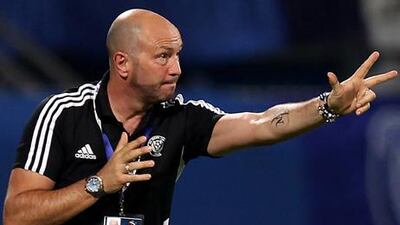 Al-Nasr club coach Walter Zenga