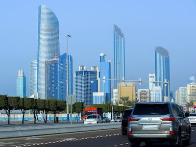 The Abu Dhabi Corniche offers stunning views of the emirate's skyline. Victor Besa / The National