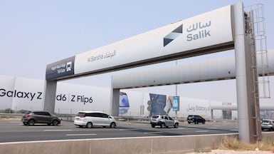Salik is the sole provider of Dubai’s traffic charging system. Chris Whiteoak / The National