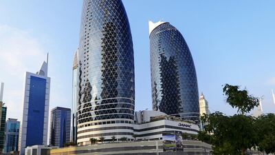Park Towers by Damac consists of two 49-storey mixed-use towers. Courtesy of Better Homes