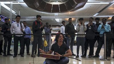 The performances are already attracting crowds and a creating a buzz on the city's metro network. Courtesy: Dubai Media Office