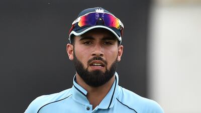 England's Saqib Mahmood picked up four wickets against Pakistan in Cardiff on Thursday.