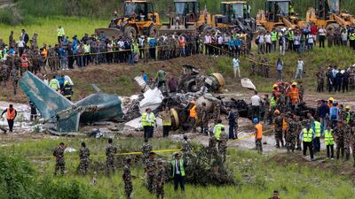 The plane was heading from Kathmandu to the resort town of Pokhara. EPA
