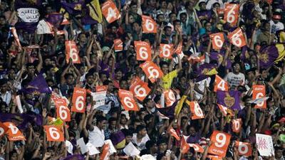 Crowds are loving the Indian Premier League but authenticity of some of the action has come under media scrutiny. Bikas Das / AP Photo