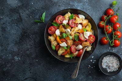 Panzanella bread salad