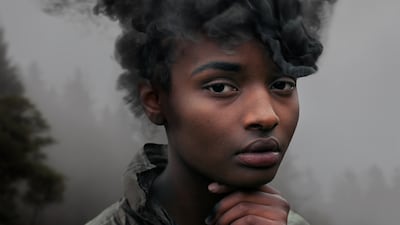 Wildfire, 2015. From the series In The Wake, 2015–20. Dye-sublimation print. Photo: David Uzochukwu and Galerie Number 8