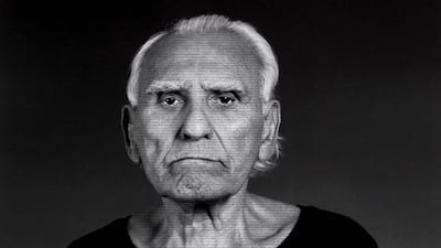 Vladimir, from the Home of My Eyes series by Shirin Neshat, is one of the works on display at Yarat in Baku. Courtesy Shirin Neshat / Gladstone Gallery