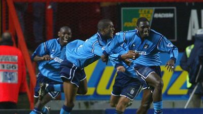 10=) Manchester City, 2002-03, Ninth, 51 points. Amazing to think now that a ninth-placed finish represented an achievement for City. Kevin Keegan had taken over Joe Royle’s relegated side the previous season, brought them up as champions, and promptly signed the likes of Peter Schmeichel, Nicolas Anelka and Sylvain Distin to bolster their place in the top tier. Getty