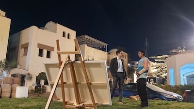 A scene called 'Art' addresses the subjectivity of artistic taste and the monetary value placed on it.