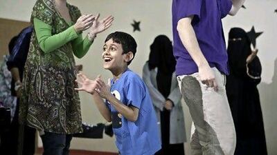 Managers can learn a lot on dealing with employees similar to the way teachers interact with autistic children. Alia Jeiroudi / The National