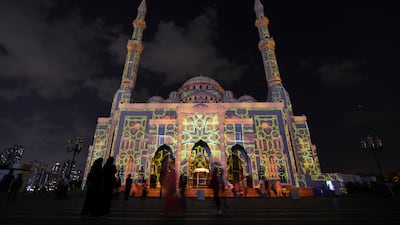 The light shows are presented in collaboration with local and international artists. EPA