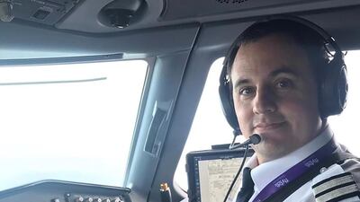 Aaron Leventhal who lost his job at Flybe following the firm's collapse is now working as a truck driver delivering supplies in the coronavirus outbreak.