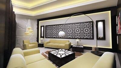 An illustration of the VIP terminal at Abu Dhabi Airport. Courtesy Adac