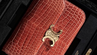 Celine's Triomphe bag. All photos: Celine