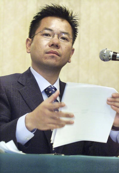 President of Hikari Tsushin, Yasumitsu Shigeta. Photo: Reuters