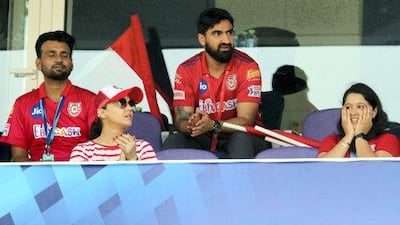 Preity Zinta, co-owner of Kings XCI Punjab, has attended most of the matches of her team in the UAE. Sportzpics for BCCI