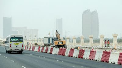 Abu Dhabi will be experiencing muggy weather. Victor Besa / The National