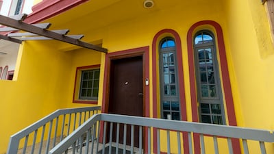 The entrance to the property.