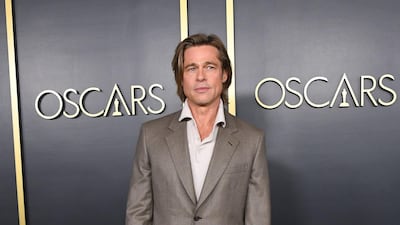 Brad Pitt arrives for the 92nd Oscars Nominees Luncheon in Hollywood, California, on January 27, 2020. EPA
