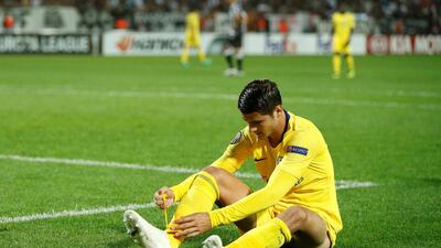 Alvaro Morata is still some way from becoming the top player he can be at Chelsea. Reuters