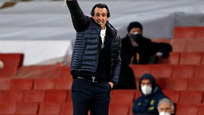 Unai Emery is aiming to lead Villarreal to their first European trophy since the 2004 Intertoto Cup. AFP