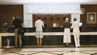 Dubai had 82,760 rooms by the end of the first quarter, said the research company STR. Sarah Dea / The National