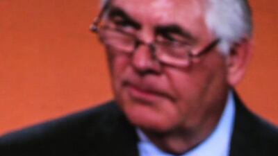 Rex Tillerson has no public policy experience, but is known for his discretion and dealmaking in the oil world. Sergei Ilnitsky / EPA