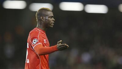 Mario Balotelli has made 19 appearances across all competitions this season for Liverpool. Phil Noble / Reuters