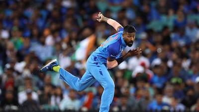 9. Hardik Pandya - 145kph (90mph). Getty