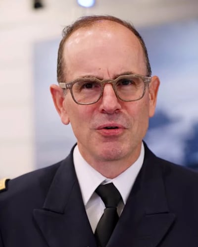 Rear Admiral Remi Thomas. Photo: Facebook